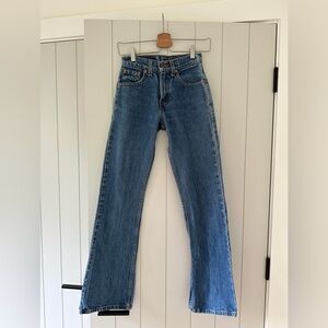 Vintage Women’s Levi’s 511 Flare, W25”, L32”.